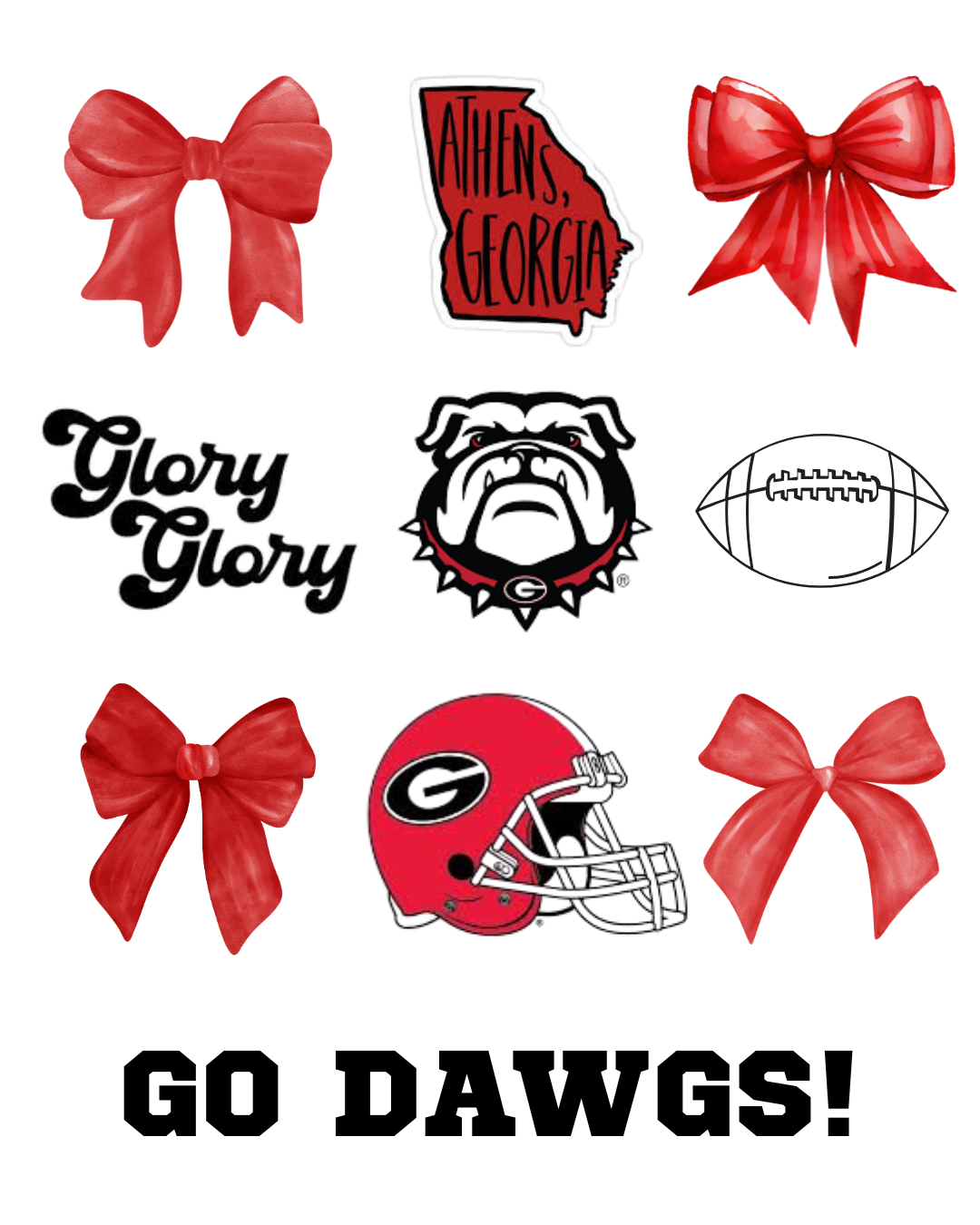 π Go Dawgs Comfort Colors Tee