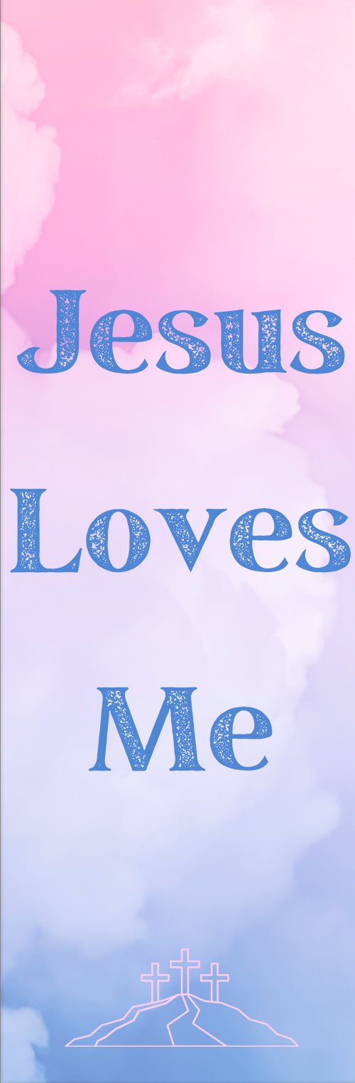 Jesus Loves Me Bookmark